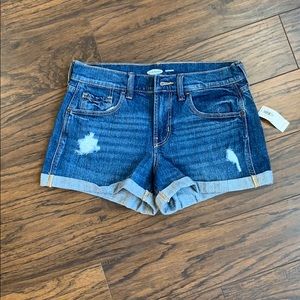 Old navy boyfriend jean shorts